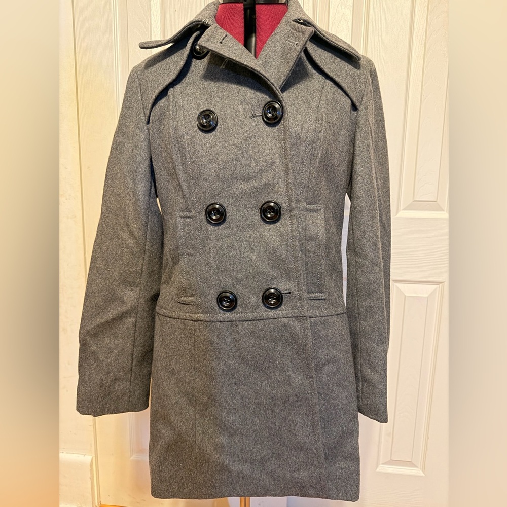 Nine West Charcoal jacket  52% wool